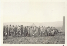 <h5>Field Mess</h5><p>Field mess, Welsh moors. Photo provided by the family of Elmore Willets. </p>