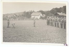 <h5>Occupation</h5><p>Formation. Army of Occupation (Bavaria, Germany).  Photo provided by the Willets family. </p>