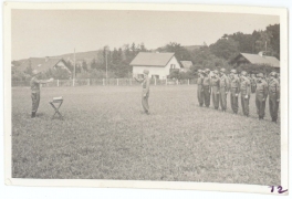 <h5>Occupation</h5><p>Formation. Army of Occupation (Bavaria, Germany).  Photo provided by the Willets family. </p>