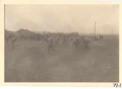 <h5>Occupation</h5><p>Football game. Army of Occupation (Bavaria, Germany).  Photo provided by the Willets family. </p>