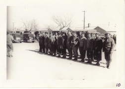 <h5>Training</h5><p>Training camp formation. Photo provided by the Willets family. </p>