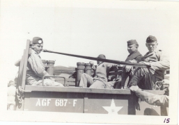 <h5>Training</h5><p>Group in truck. Photo provided by the Willets family.</p>